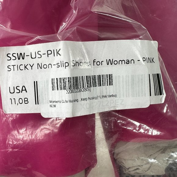 Sticky Nursing Shoes Chefs Kitchen Nurses non slip waterproof stethoscope 11B - Picture 7 of 7